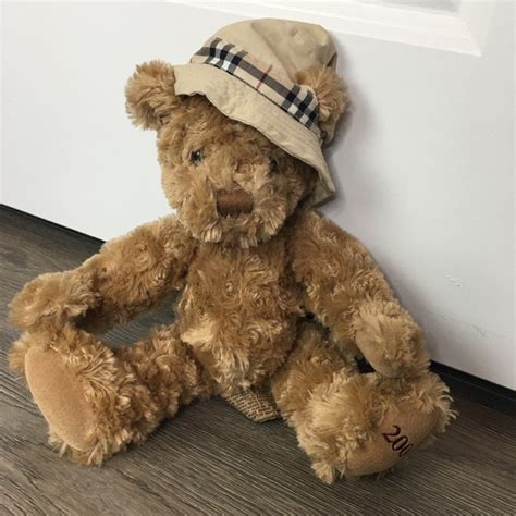 RARE Burberry fragrances teddy bear plush 2006 